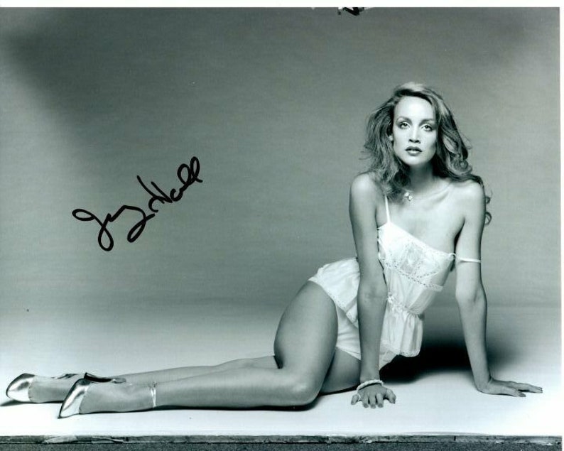 Jerry hall signed autographed Photo Poster painting