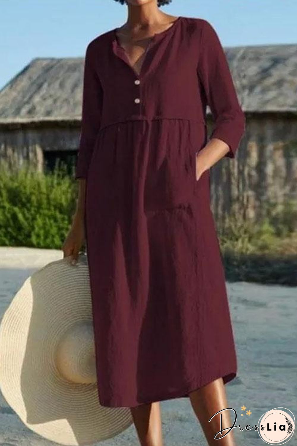 Cotton Linen So Soft Dress