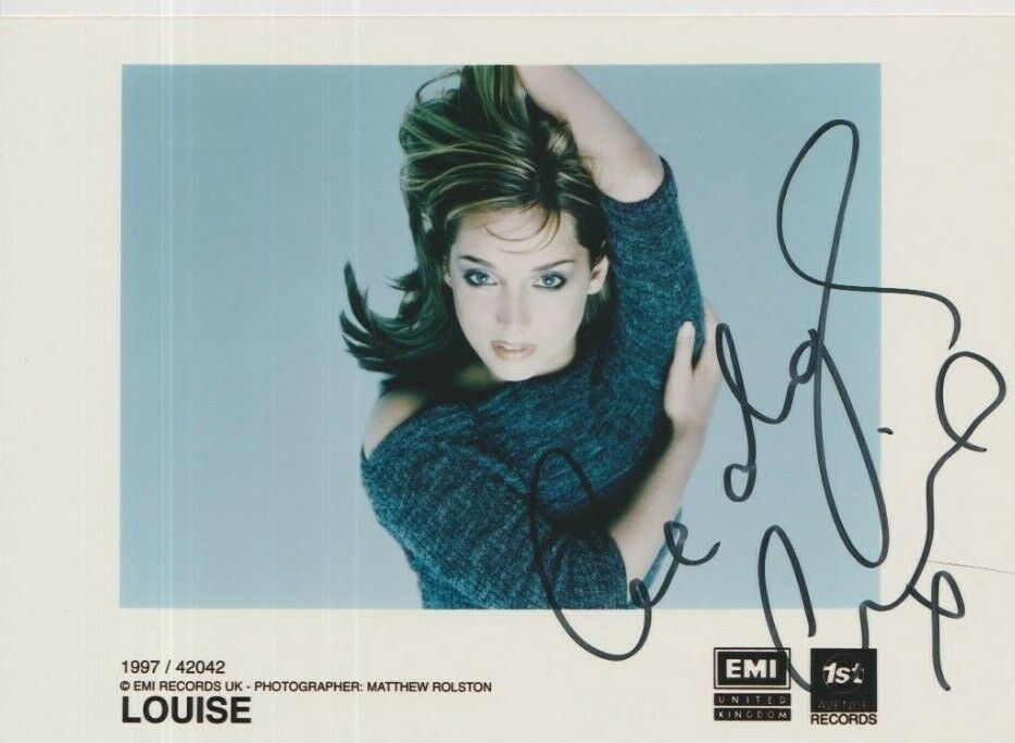 Louise (Redknapp / Nurding) **HAND SIGNED** 7x5 promo Photo Poster painting ~ AUTOGRAPHED