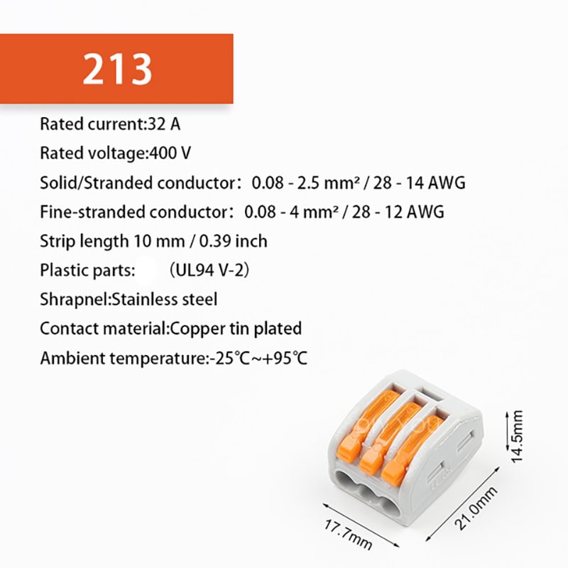 30/50/100pcs Universal Cable wire Connectors 222 TYPE Fast Home Compact