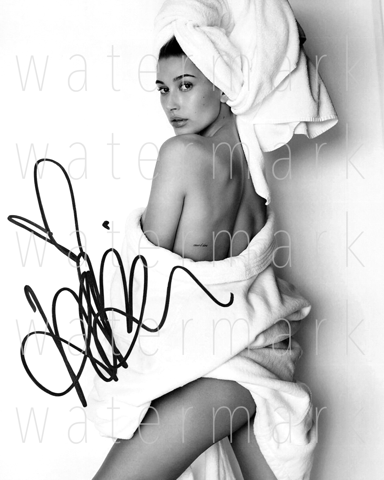 Hailey Baldwin sexy hot signed 8X10 print Photo Poster painting poster picture autograph RP