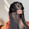 5Pcs pu mandala motif cheveux bâtons-bricolage accessoires de mode