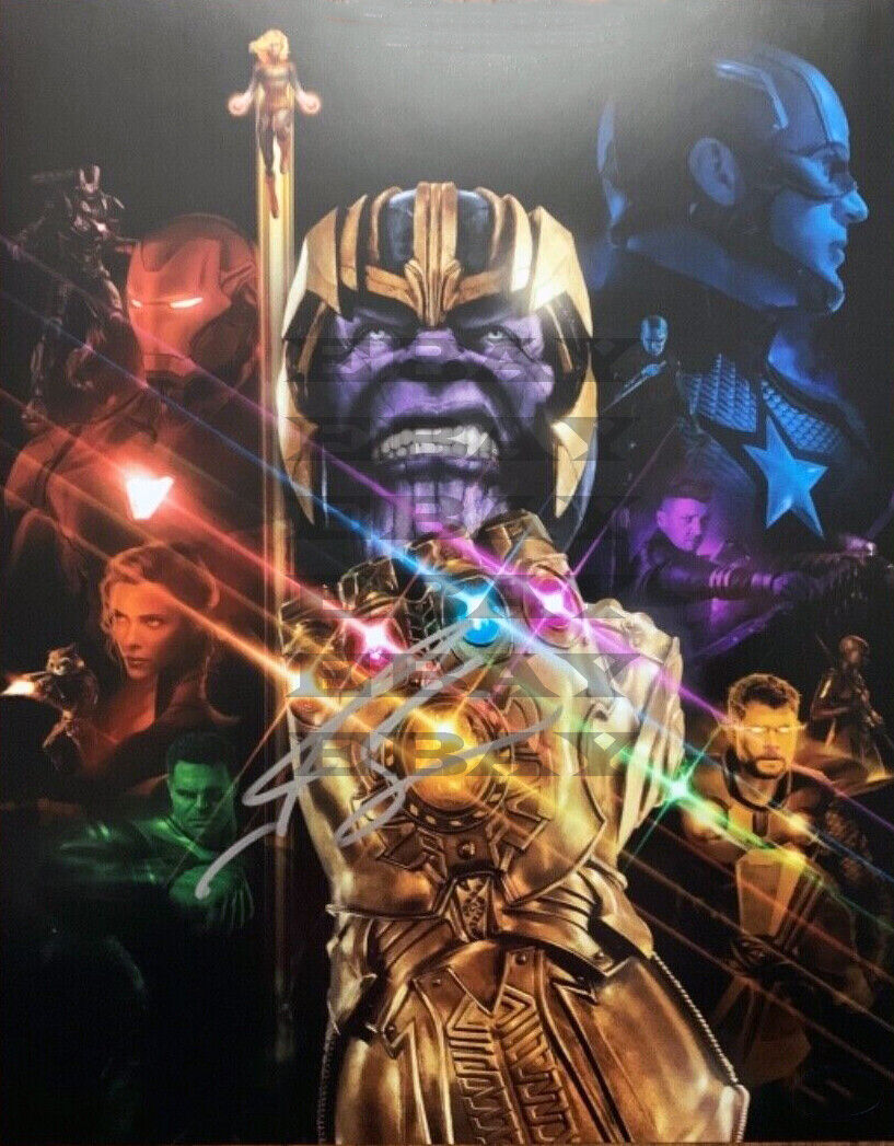 Josh Brolin Thanos. Autographed Signed 8x10 Photo Poster painting Reprint