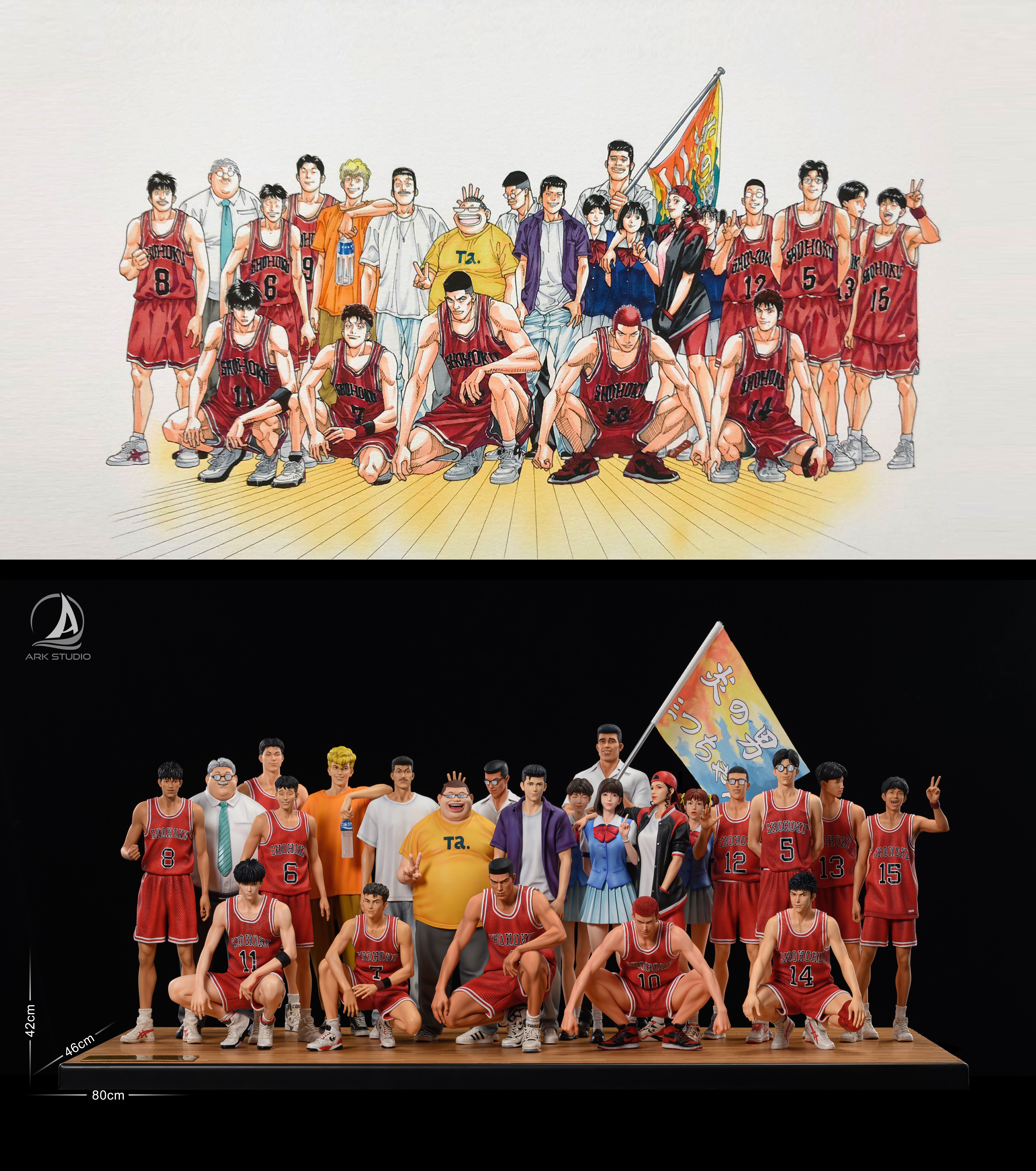 Pre-Order ARK Studio Slam Dunk Shonhoku Family Portrait 1/6 Statue (GK) 