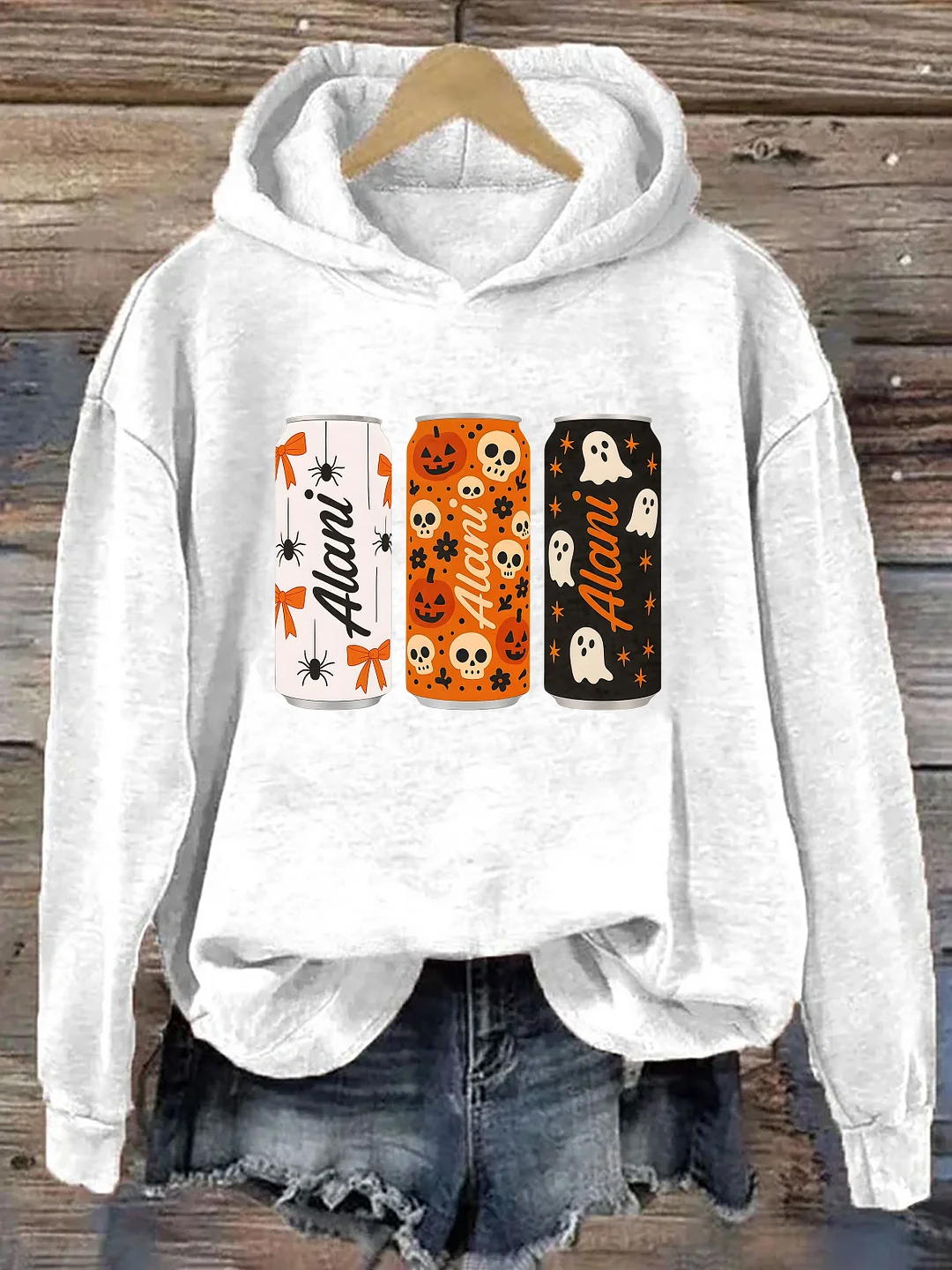 Halloween Energy Drink Can Hoodie