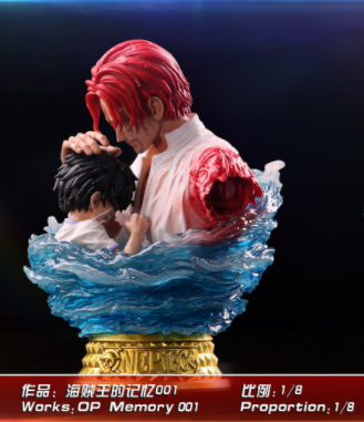 One Piece — Monkey D. Luffy & Shanks, 1:6 Resin Statue