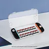 Crystal Clear Housing Case Antiscratch Hard Clear Frame Protector Case with 14 Card Slots for Nintendo for Switch 2 Console Accessory