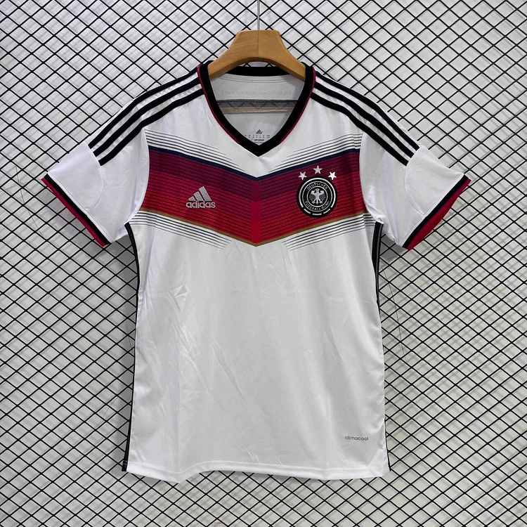 【S~4XL】Germany 2014 Retro Home Jersey