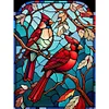>SALE<Full Embroidery Eco-cotton Thread 11CT Printed Redbird Cross Stitch Kit Artwork