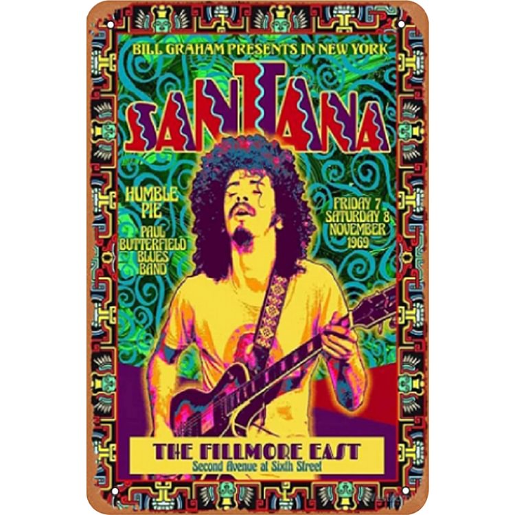 Santana- Vintage Tin Signs/Wooden Signs 8*12Inch/12*16Inch
