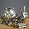 Steampunk Mechanical Animal Sculpture Collectible Resin Ornaments