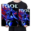 Tool Band - Panneaux en &eacute;tain m&eacute;tallique(20*30cm/30*40cm) - Musique