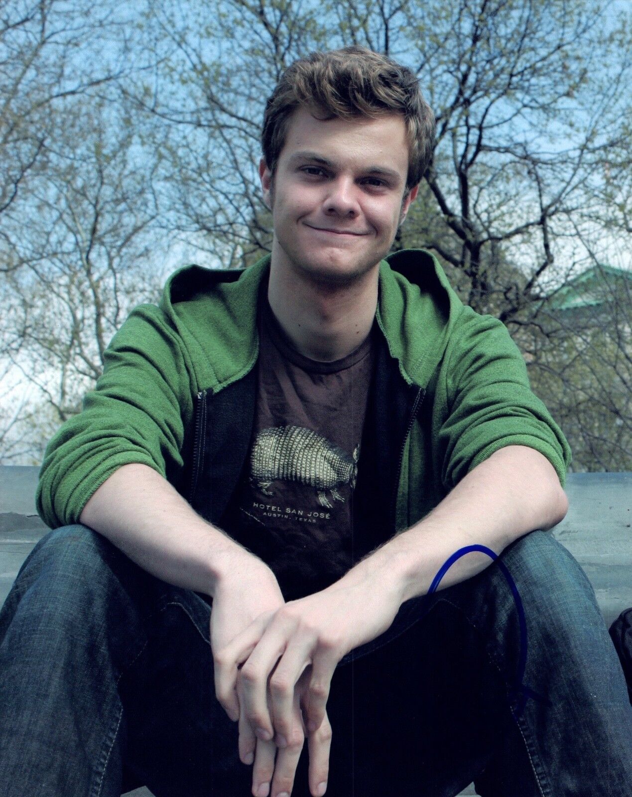 Jack Quaid Signed Autographed 8x10 Photo Poster painting HUNGER GAMES Actor COA AB