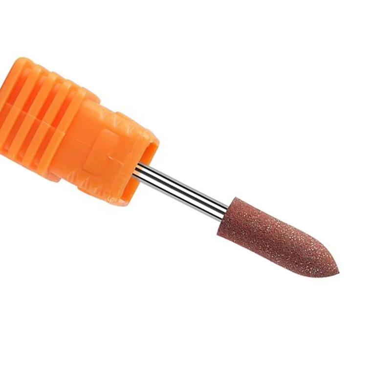 1Pcs Rubber Silicone Nail Drill Milling Cutter Drill Bits Files Burr Buffer for Electric Machine Nail Art Grinder Cuticle Tools-Nail Inspo