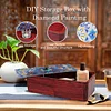 Mandala DIY Diamant Kunst Holz Aufbewahrungsbox Diamond Painting Aufbewahrungsbox