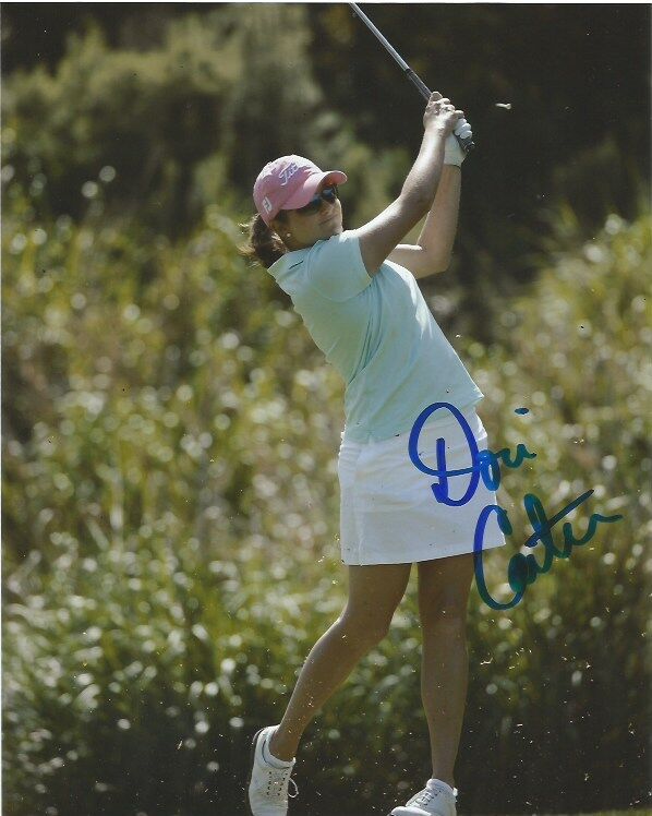 LPGA Dori Carter Autographed Signed 8x10 Photo Poster painting COA A