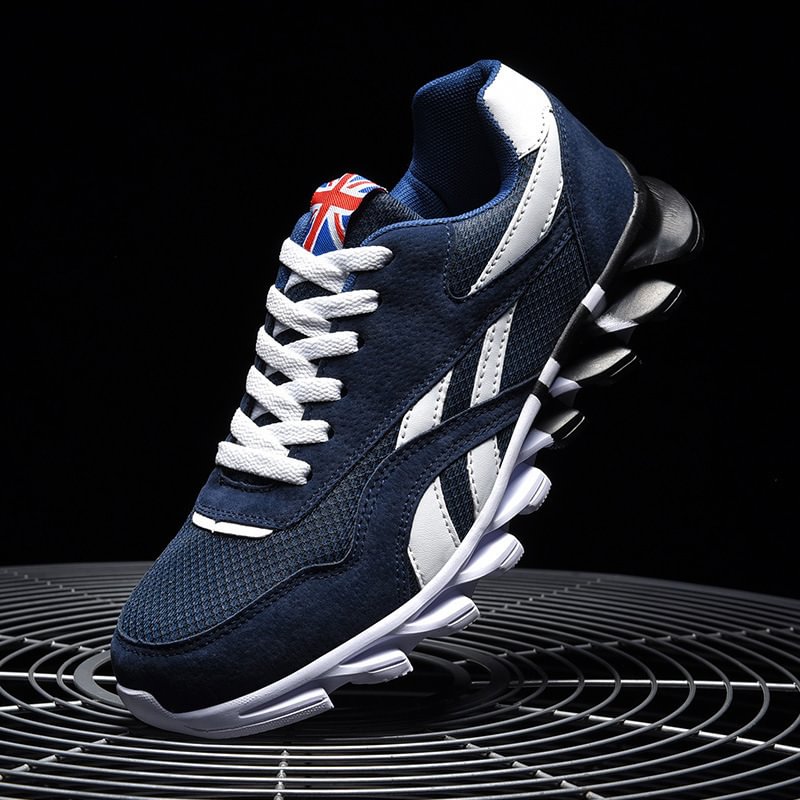 Yyvonne Men Sneakers Breathable Running Shoes Outdoor Sport shoes Fashion Comfortable Casual Couples Gym Shoes Lace Up Flats