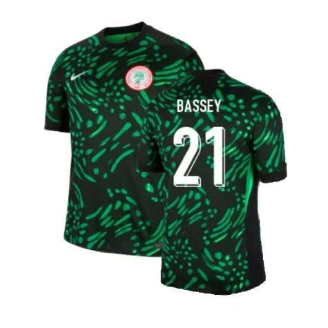 Nigeria Calvin Bassey 21 Away Trikot 2024-2025