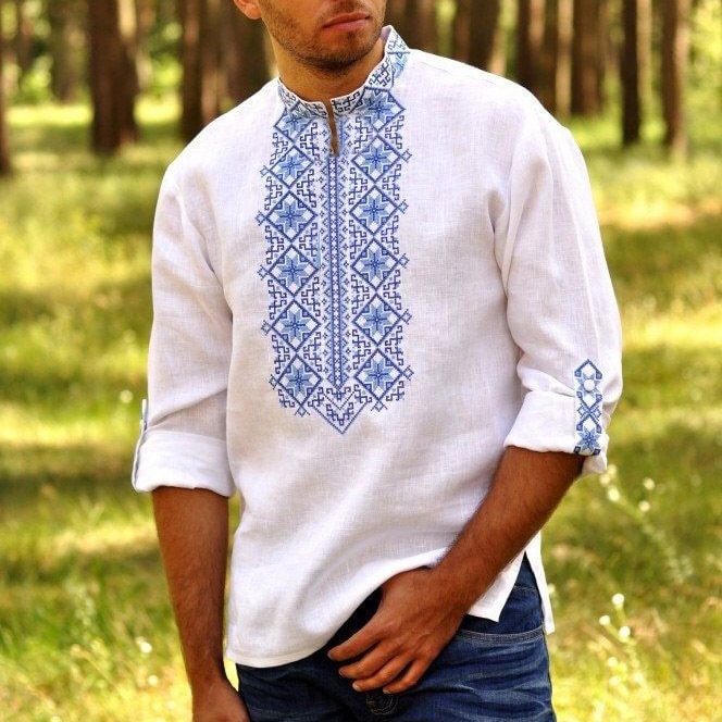 Vintage Middle Eastern Fashion Men's Shirts