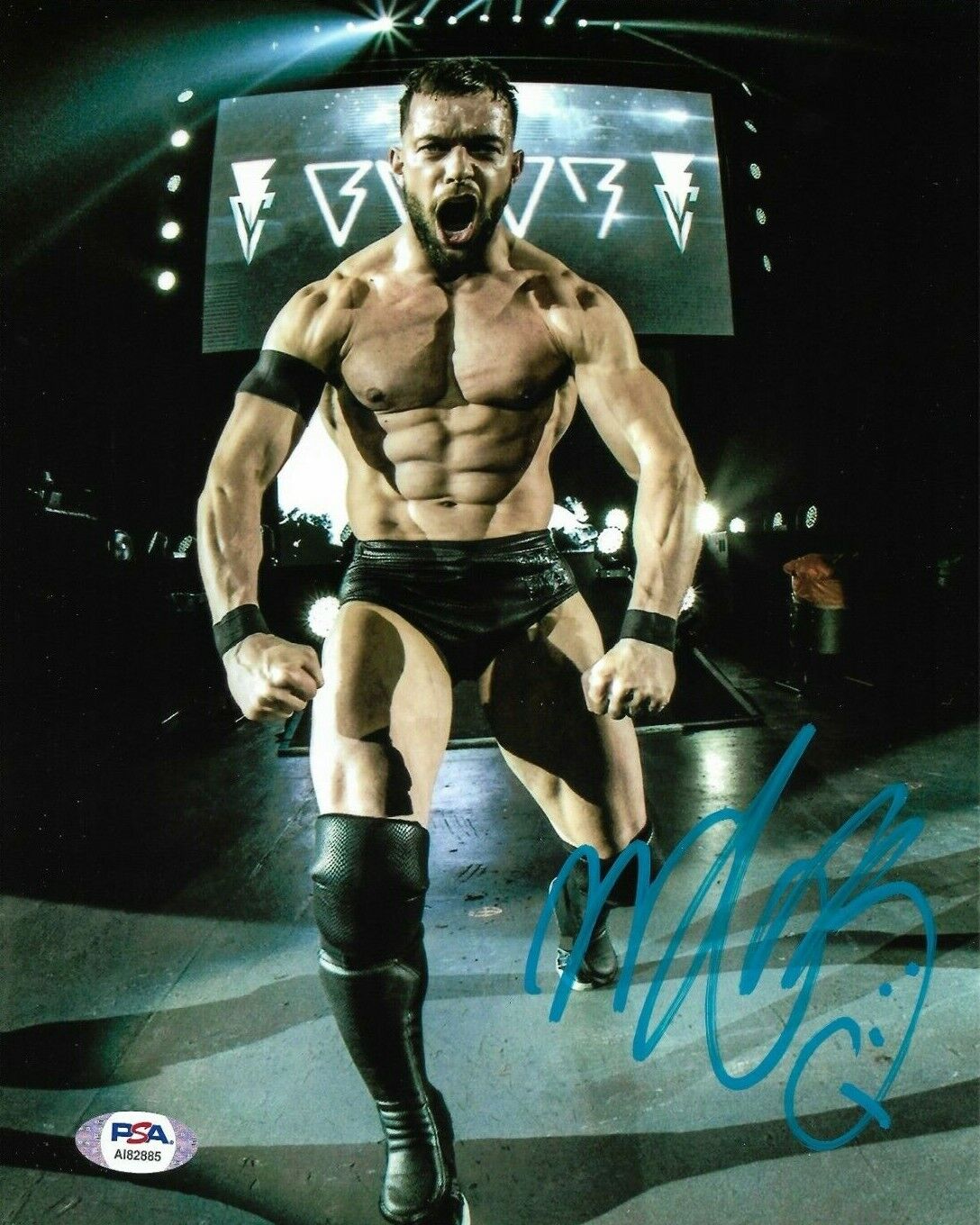 WWE FINN BALOR HAND SIGNED AUTOGRAPHED 8X10 Photo Poster painting WITH PROOF AND PSA DNA COA 63