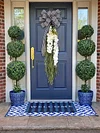 🏡Double Door White Hydrangeas Wreath-Spring Sale-mysite-Adracos
