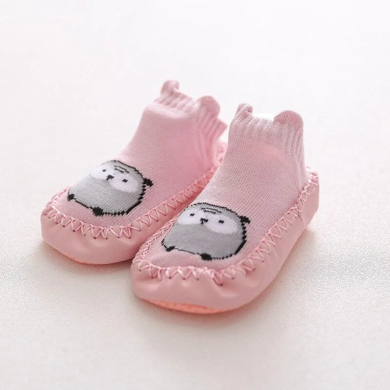 Infant Baby Socks With Rubber Soles Newborn Baby Girls Boys Shoes Autumn Baby Floor Socks Anti Slip Soft Sole Sock
