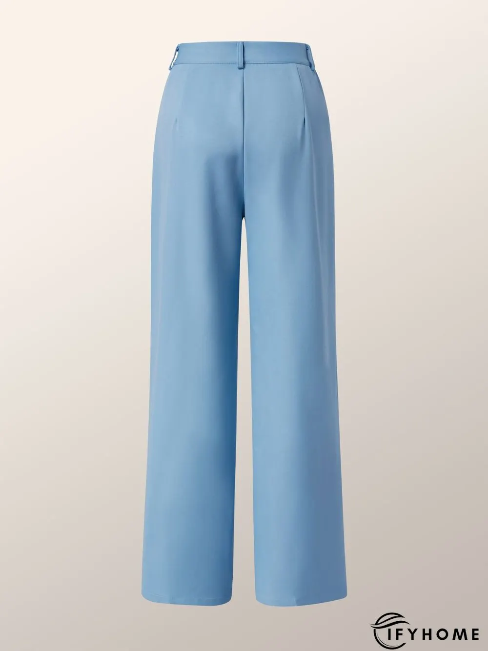 Simple Work Solid Tailored Pants | IFYHOME