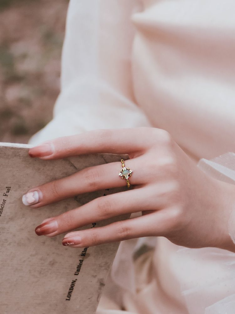 Ophelia Moonstone Ring