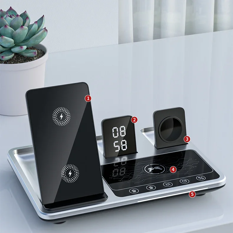 Three In One Multi-Function Wireless Charger