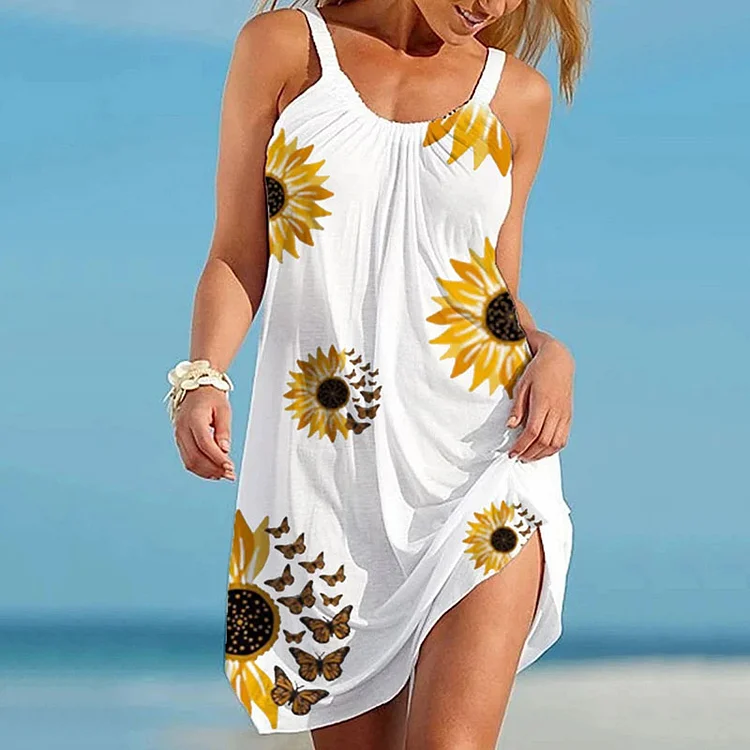 Fashion Printed Casual Dress