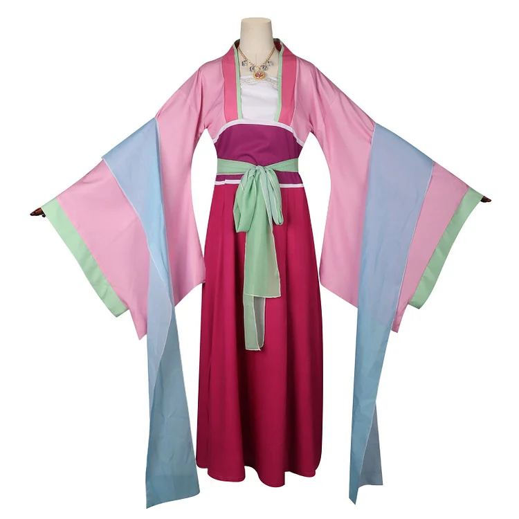 Anime The Apothecary Diaries / Kusuriya no Hitorigoto Maomao Pink Set Outfits Cosplay Costume Suit