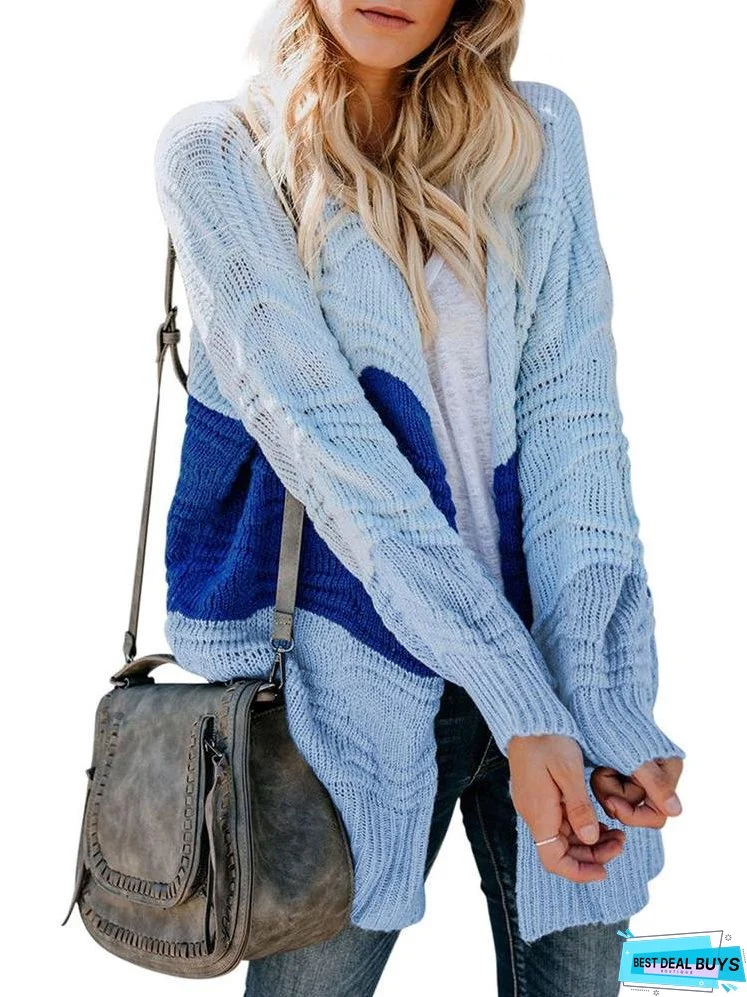 Autumn & Winter Women Knitting Sweater Cardigan Standard Clothes Office Lady Streetwear Long Jumpers