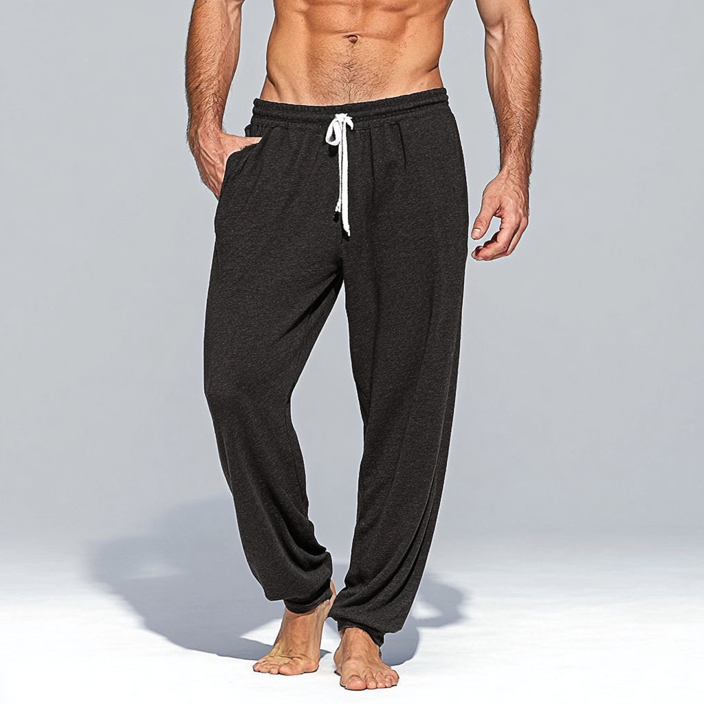  Men's Comfortable Drawstring Lounge Pants for Everyday Wear-inspireuse