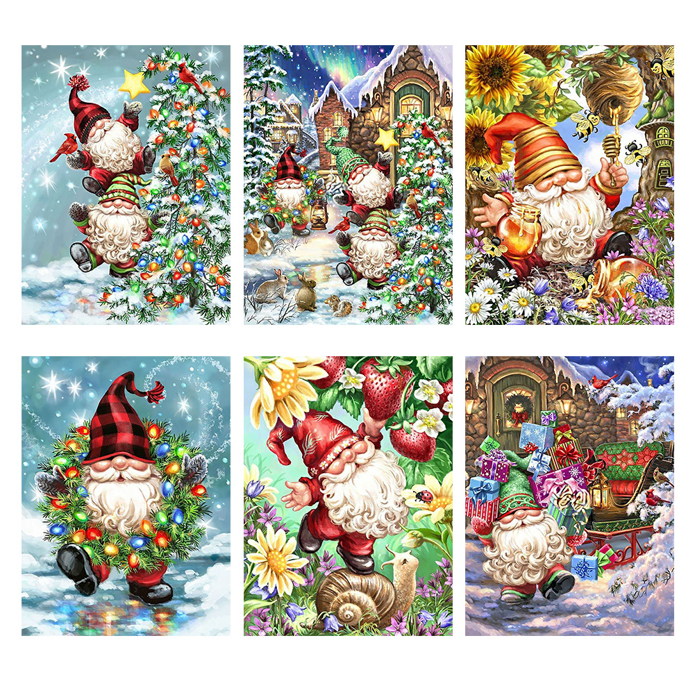 

Cartoon Gnome - Round Drill Diamond Painting - 40*50CM, 03, 501 Original