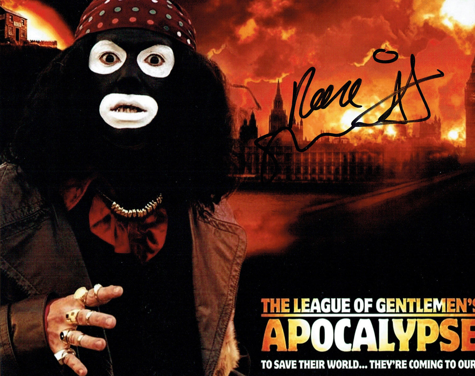 Reece SHEARSMITH SIGNED Autograph 10x8 Photo Poster painting AFTAL COA The League of Gentleman