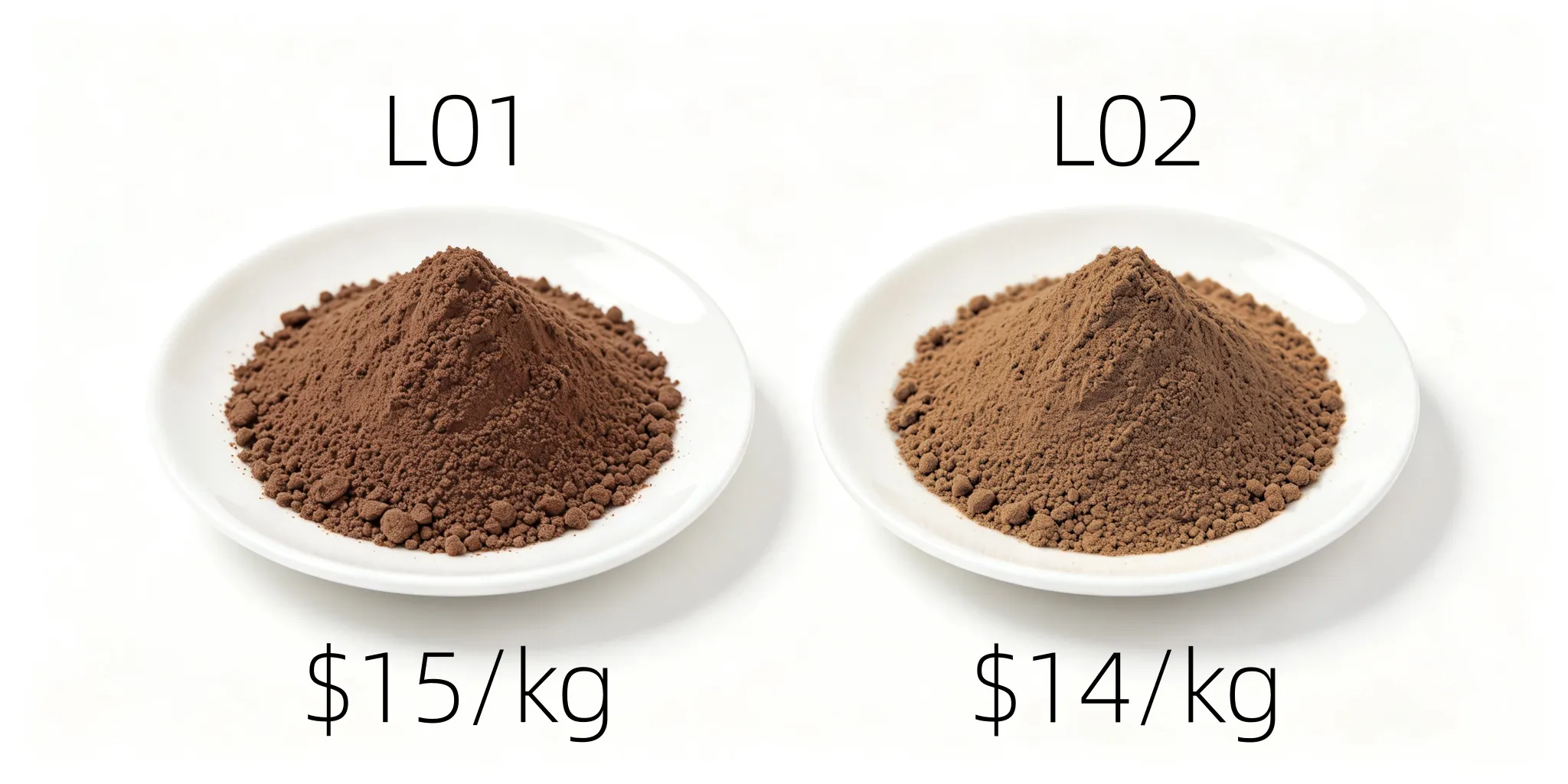 Hojicha Powder Two Grades