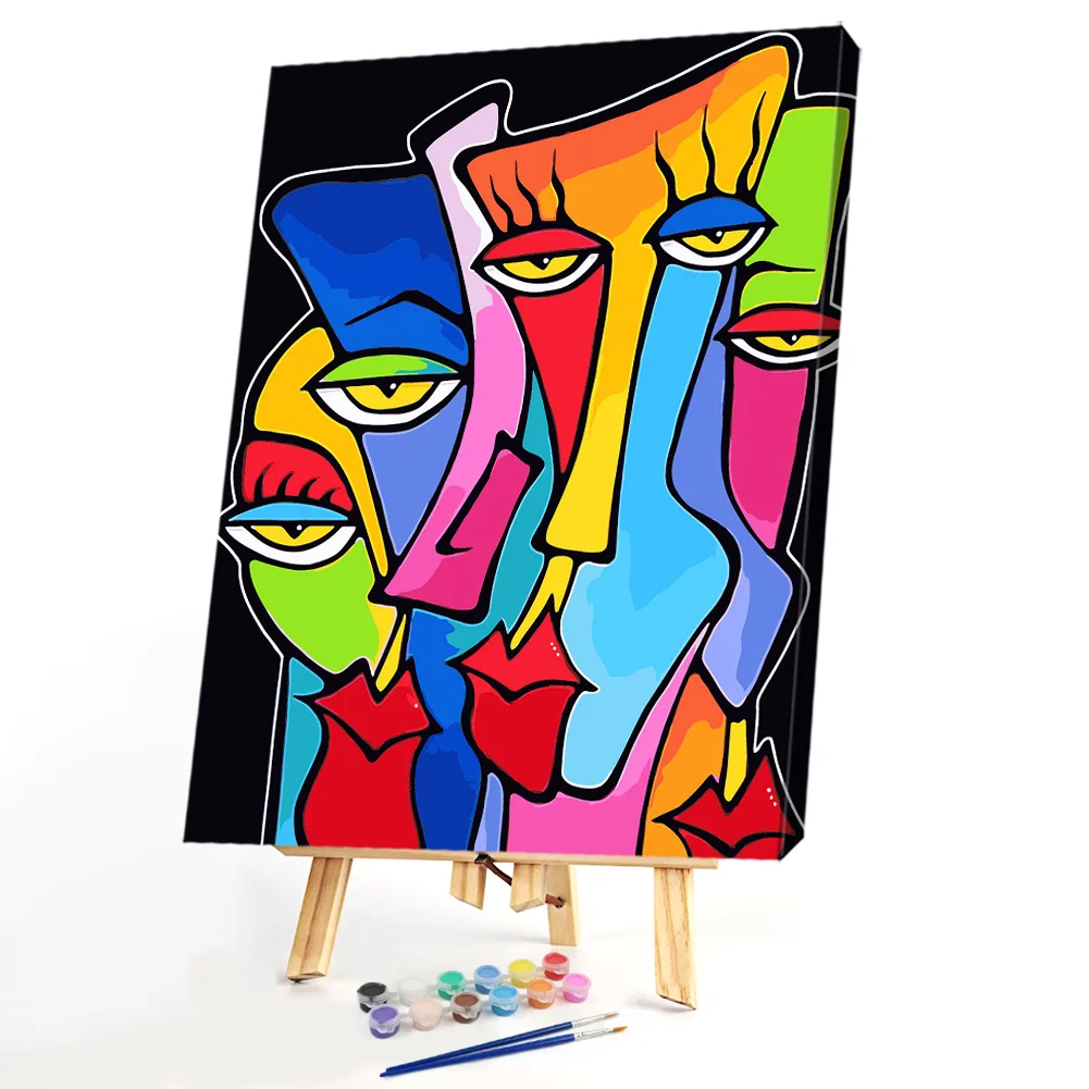 Abstract Design - Paint By Numbers(50*40CM)