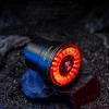 Bicycle Taillight Mountain Road Bike Intelligent Induction Brake Light Night Riding USB Charging Warning Light