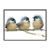 Three Bird-14CT Counted Cross Stitch Kit(25*14cm)