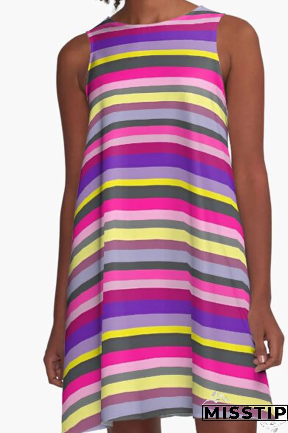 Green Casual Print Patchwork O Neck A Line Dresses