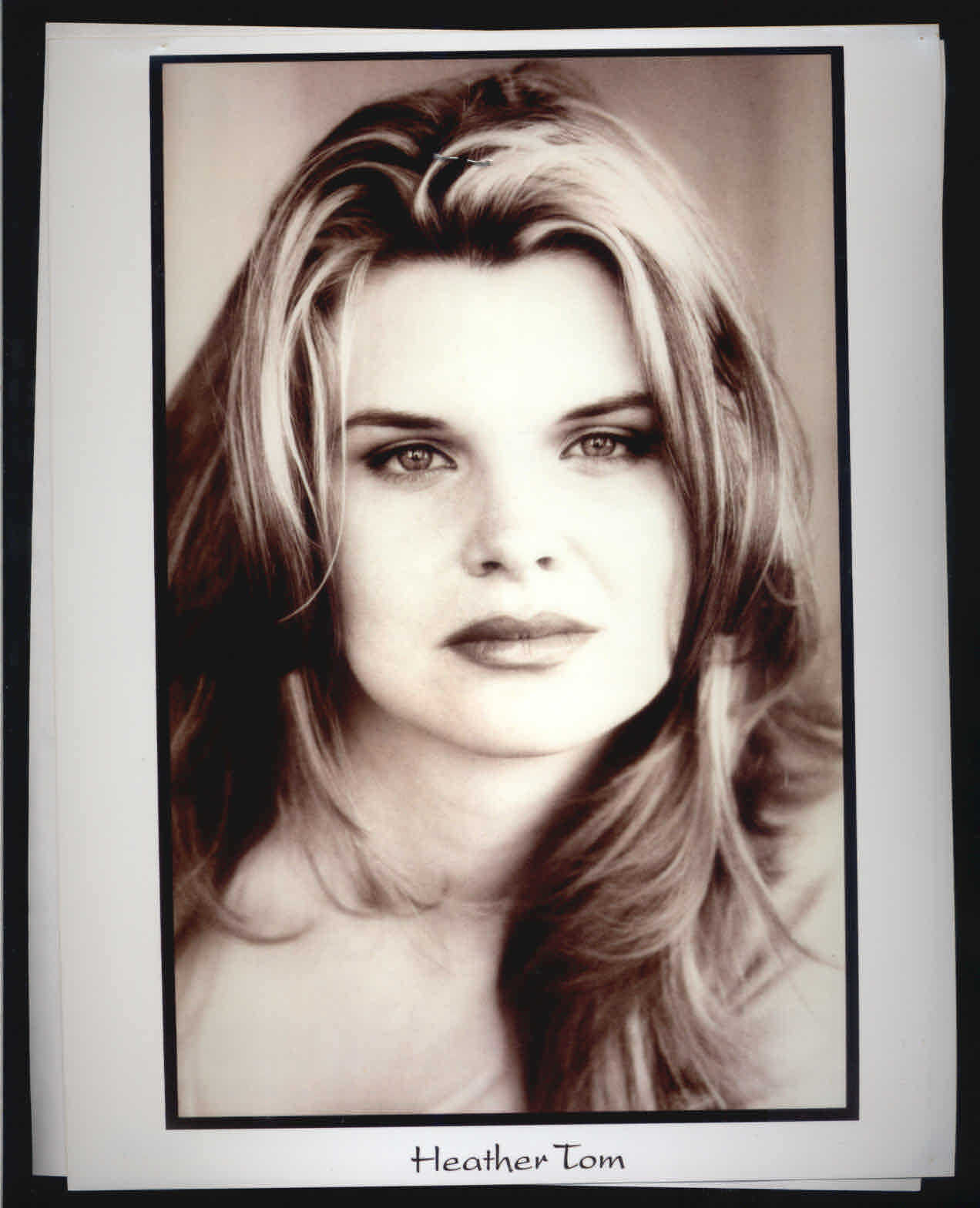 Heather Tom - 8x10 Headshot Photo Poster painting w/ Resume - young and the restless