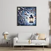 (Multi-Style) Bird And Lamp-11CT Stamped Cross Stitch 50*50cm/19.69*19.69in