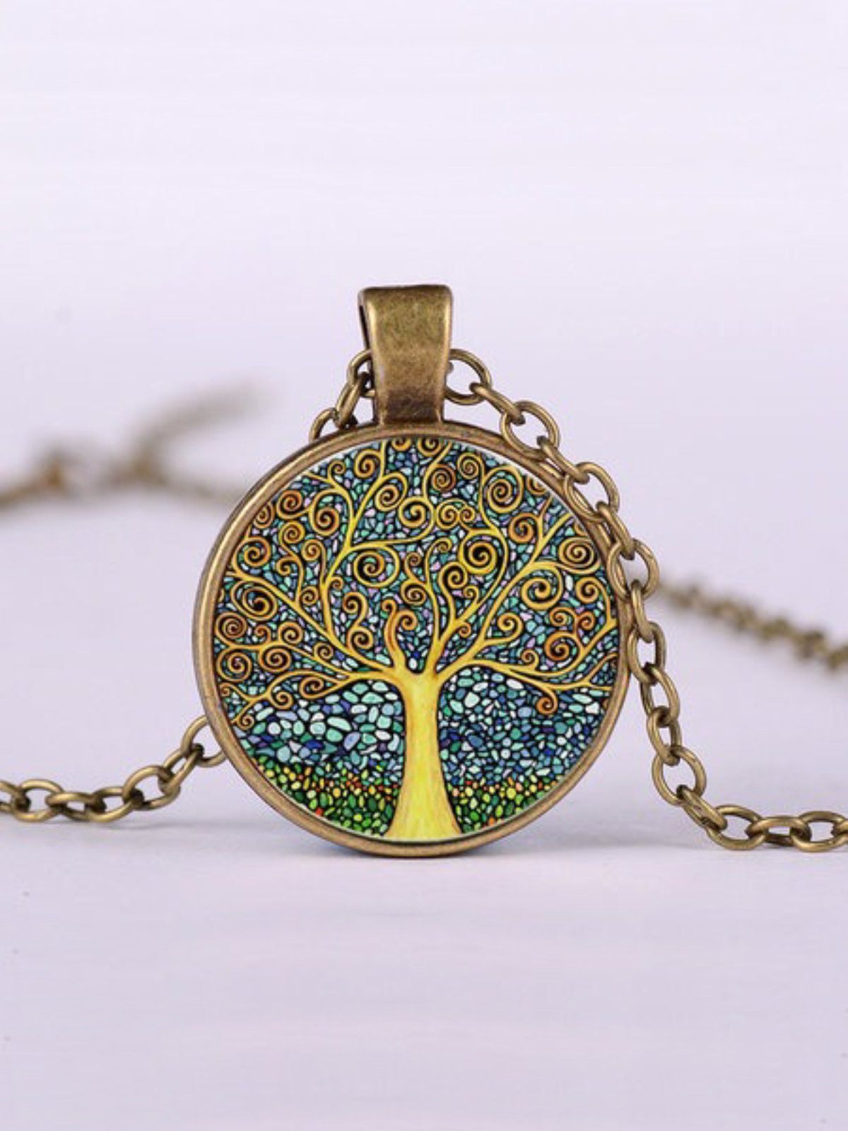 Fashion Tree Necklace-Neogeekshirts:luchamp