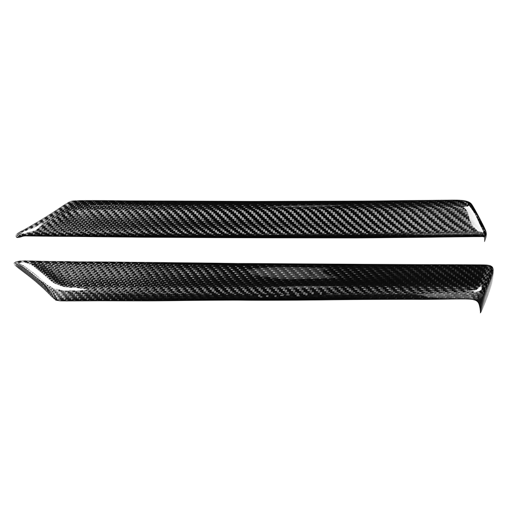 

Dry Carbon Fiber Interior Rear Door Panel Trim Strips for Honda Civic 16-20, 501 Original