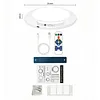 Rechargeable Motion Sensor Ceiling Light with Remote Operated Ceiling Lights Indoor