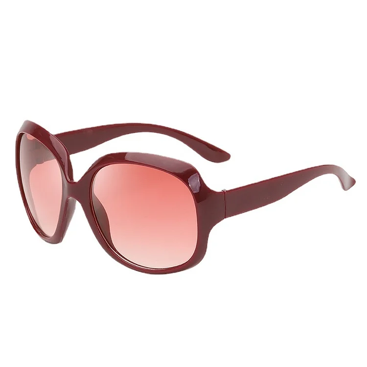 Demandernyc New Large Frame Fashion Oval Sunglasses Women Street Photography Casual Sun Glasses Outdoor UV Protection Eyewear UV400 Goggles