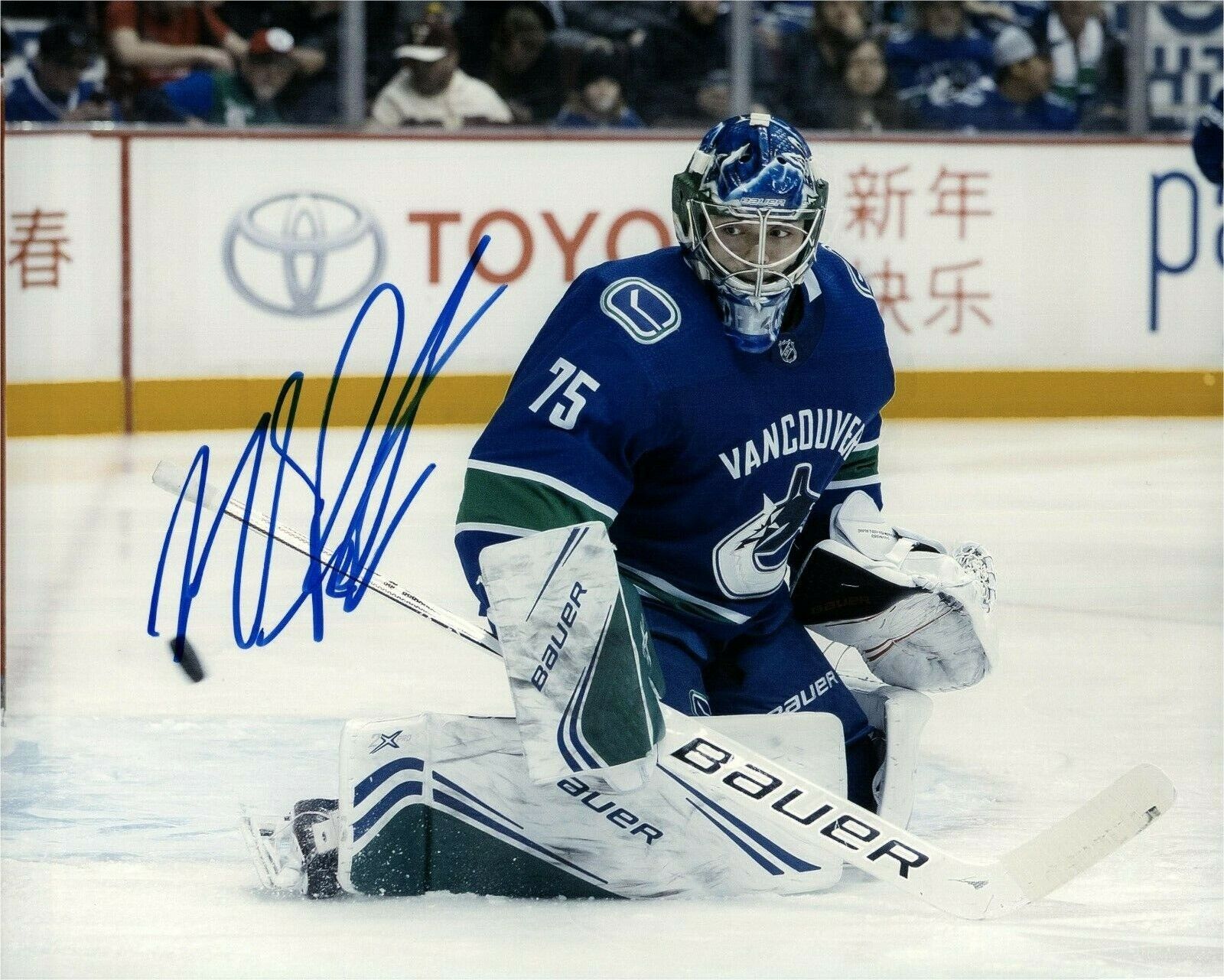 Vancouver Canucks Michael Dipietro Autographed Signed 8x10 NHL Photo Poster painting COA #3