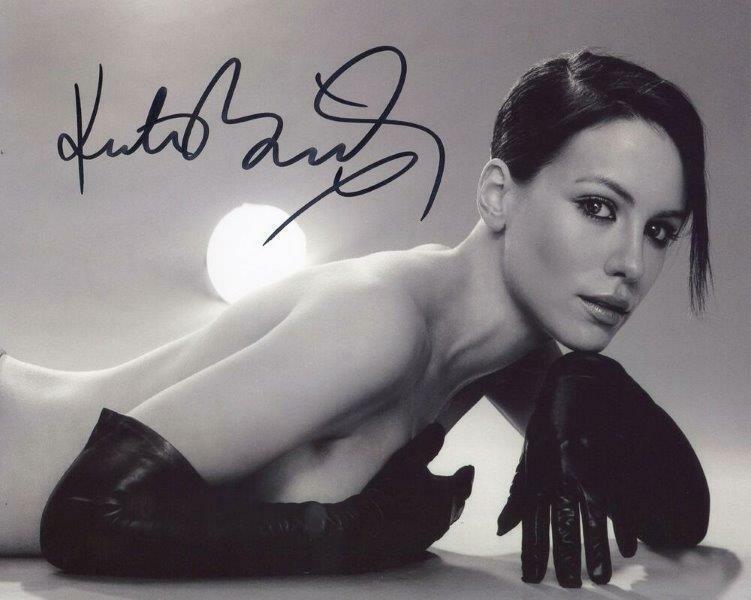 REPRINT - KATE BECKINSALE Autographed Signed 8 x 10 Photo Poster painting RP