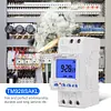 Weekly Programmable Digital Timer Switch LCD Time Relay DIN Rail Mount