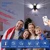 Bald Eagle Wall Lamp, Animal Bird Wall Lamp, Magnetic LED Wall Mounted Eagle Lamp with Remote Control, USB Charging, Battery Powered and Removable Rechargeable Eagle Lamp for Indoor Use